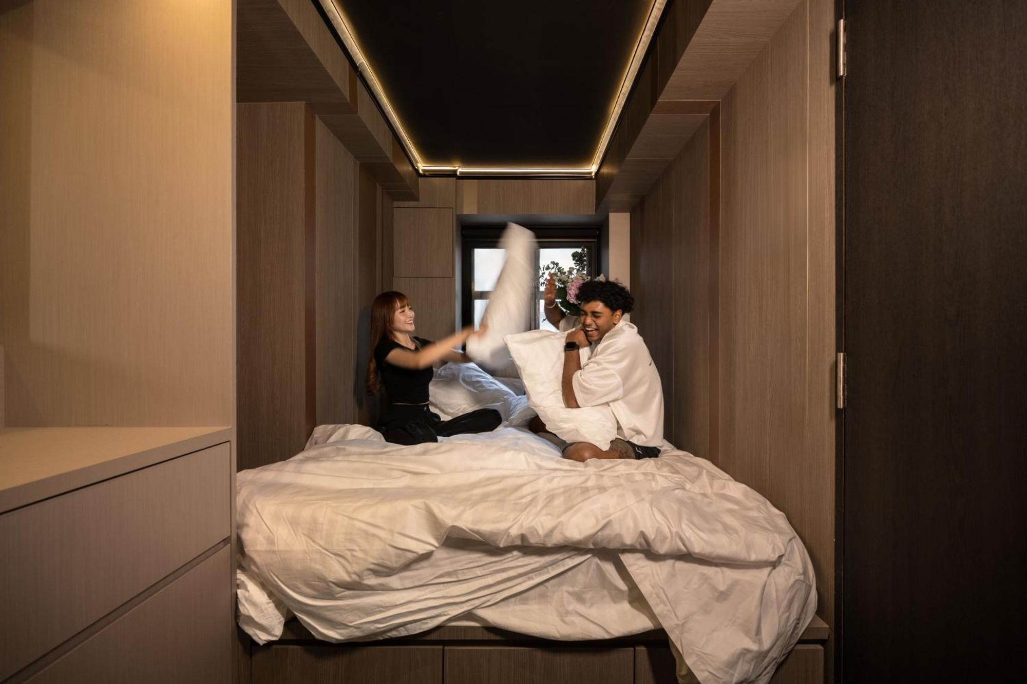 Cube Social Boutique Capsule Hotel At Boat Quay Singapore Eksteriør billede